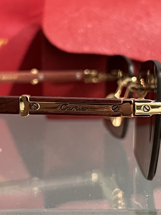 Okular przeciw słoneczny  Cartier Męskie