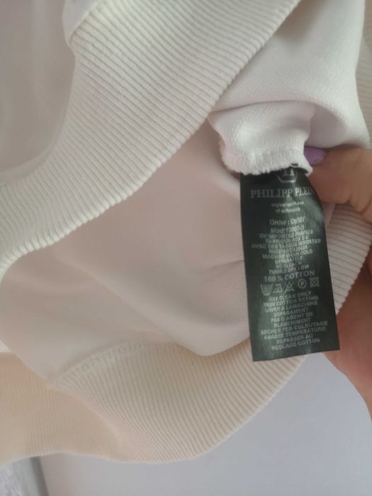 Bluza Philipp Plein biała