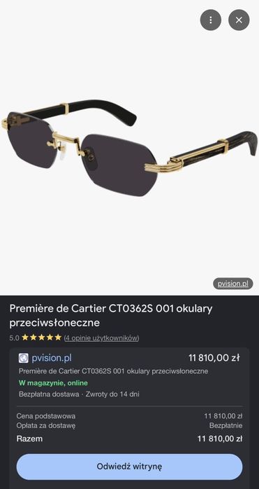 Okulary nowe oryginalne