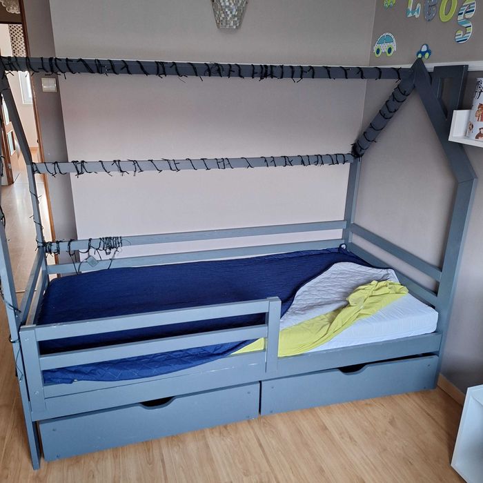 Łóżko domek Lila Lano meble 90x180