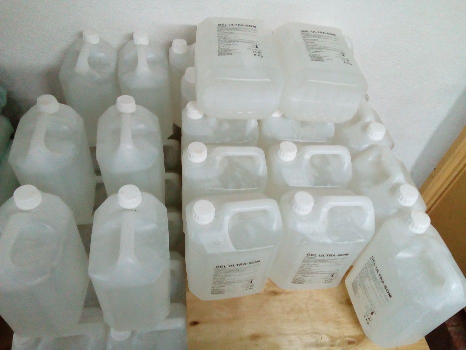 Pack 10 unid Gel Condutor | Ultra Som Incolor várias unidades