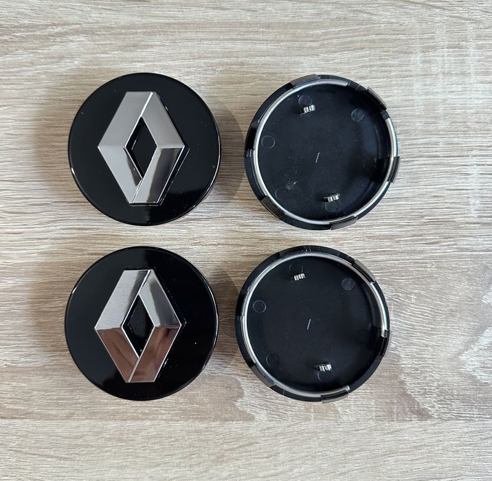 Conjunto 4 Centros Jantes Renault 54mm 56mm 57mm 60mm 65mm 68mm
