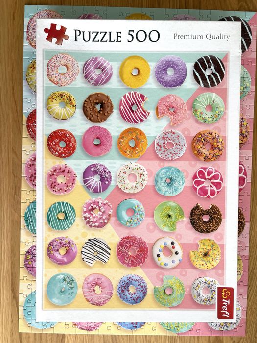 Puzzle 500 elementów Donuty Donuts Trefl