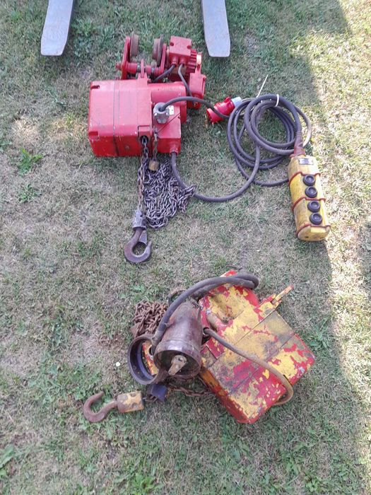 Wyciagnik łańcuchowy elektryczny suwnica wyciagarka 250 kg