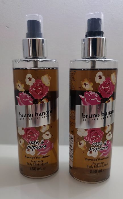 Bruno banani rose&popcorn mgiełka 250ml Nowa