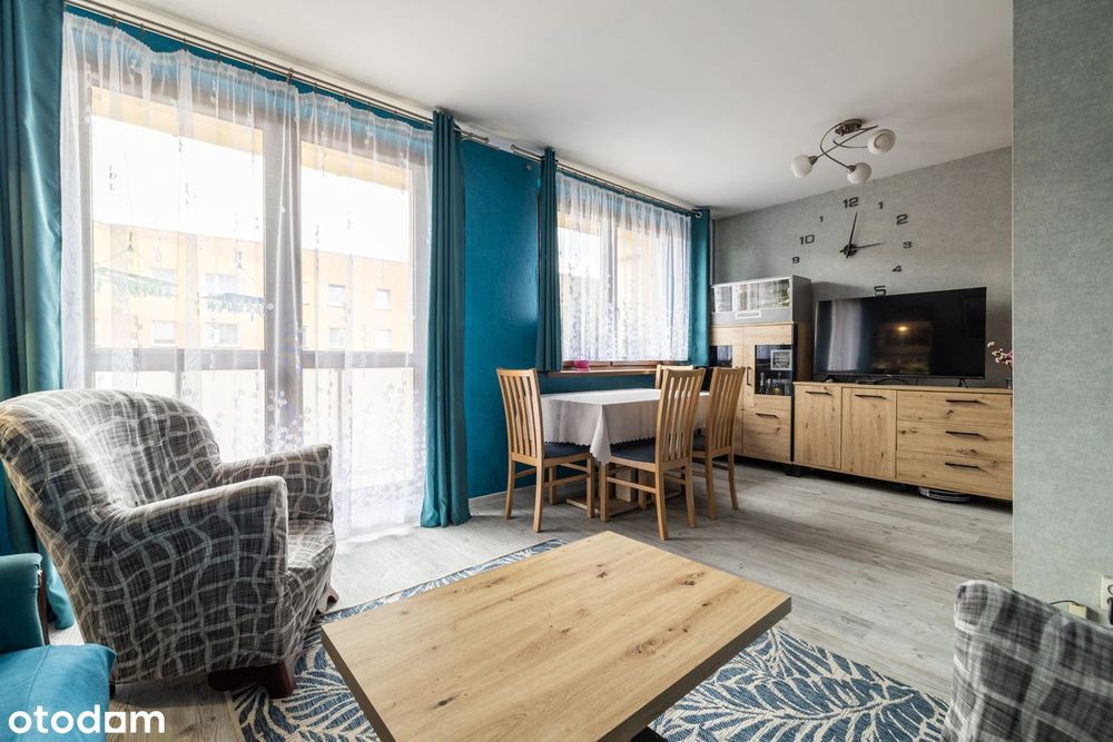 Przestronne 4-pokojowe mieszkanie | 63,3 m² | Duży balkon |
