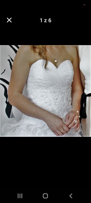Suknia ślubna hiszpanka 38 / 40