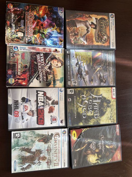 Ліцензійні диски на ПК pc