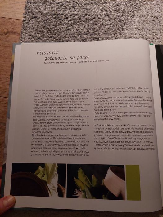Książka "Pełną parą..." Thermomix