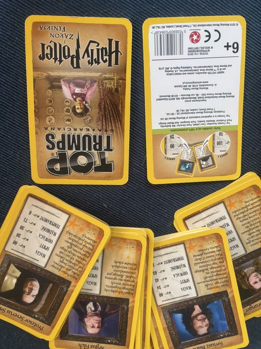 Sprzedam karty do gry Harry Potter Zakon Feniksa