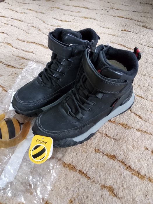 Ботинки зимние на мальчика р.35, по стельке 22,5см сапоги зима