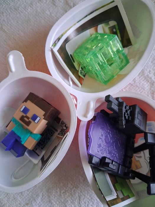 Minecraft Киндер Джой фигурки