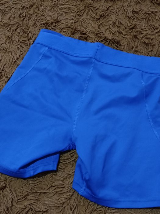 Nike Dri-Fit kolarki damskie S niebieskie sportowe