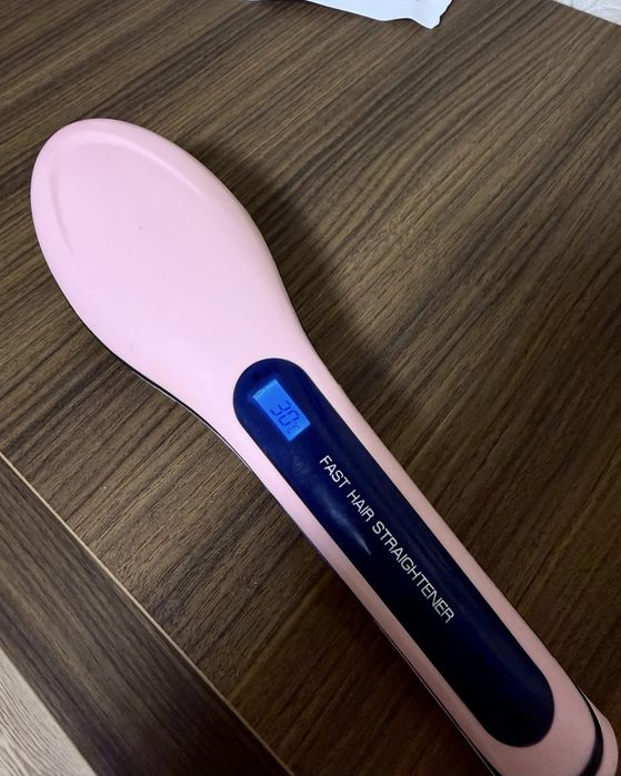 Розчіска-випрямляч Fast Hair Straightener HQT-906 з LED-дисплеєм