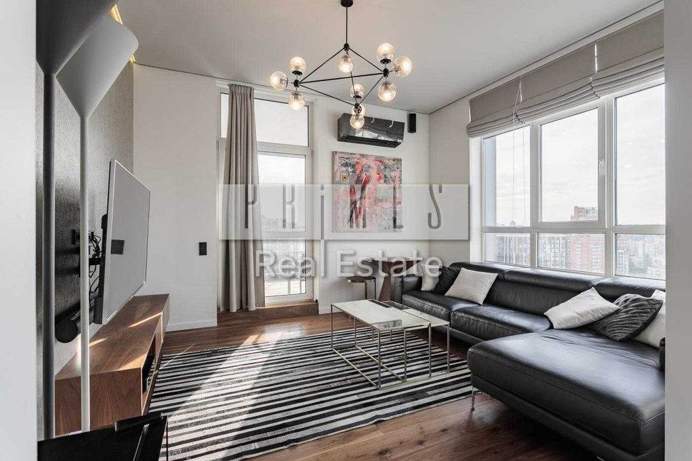 Продаж 3к квартири 92м2 новий ремонт Central Park Кудрі 7 Печерськ