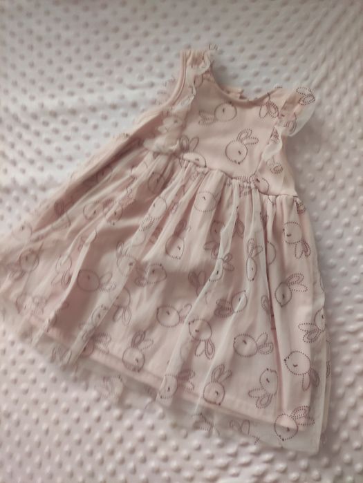 Sukienka w zajączki rozmiar 86