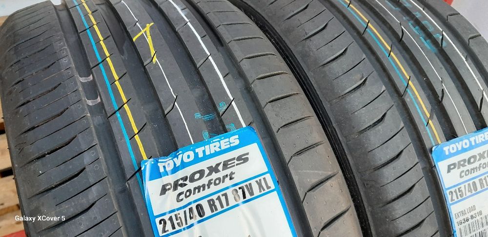 Opony Letnie 215/40/17.TOYOAdres-ZALESIANY 33 A-przy rondzie.