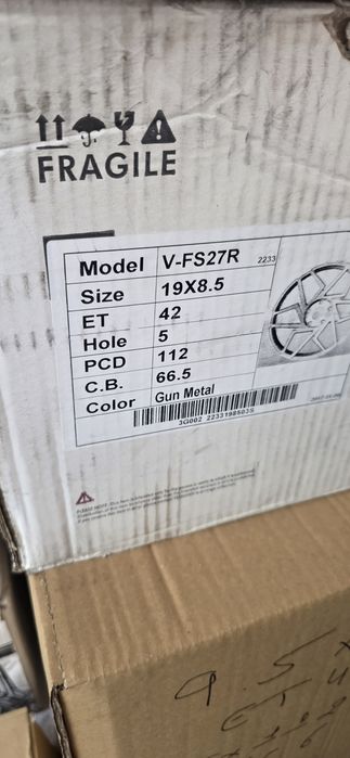 Jantes VEEMANN 19 5X112 9.5J/8.5J Novas
