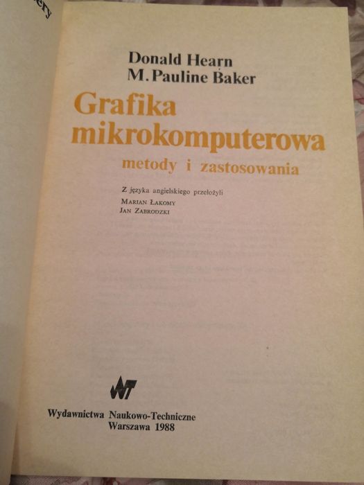 Grafika mikrokomputerowa D. Hearn, P. Baker