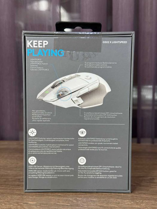 Мышка Logitech G502 X Lightspeed 1 шт. NEW!
