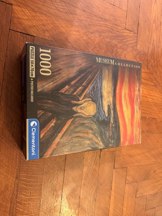 Puzzle Clementoni Museum Collection 1000 el. – Krzyk, Munch
