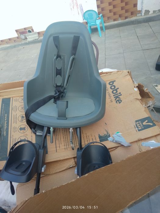 Fotelik rowerowy na ramę bobike nowy