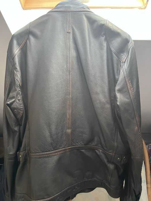 Casaco em pele para homem