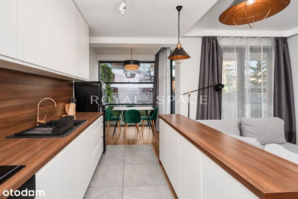 Apartament z ogrodem | Wiślane Tarasy 2.0