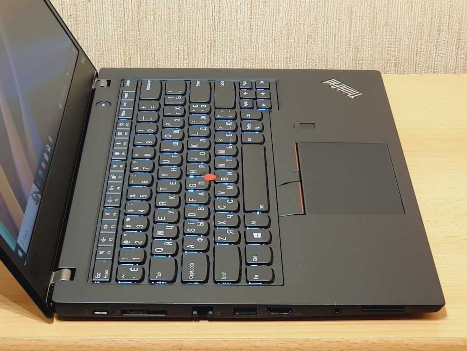 Сенсорний Lenovo ThinkPad T480s Core i5-8365U SSD 256Gb Батарея 6годин