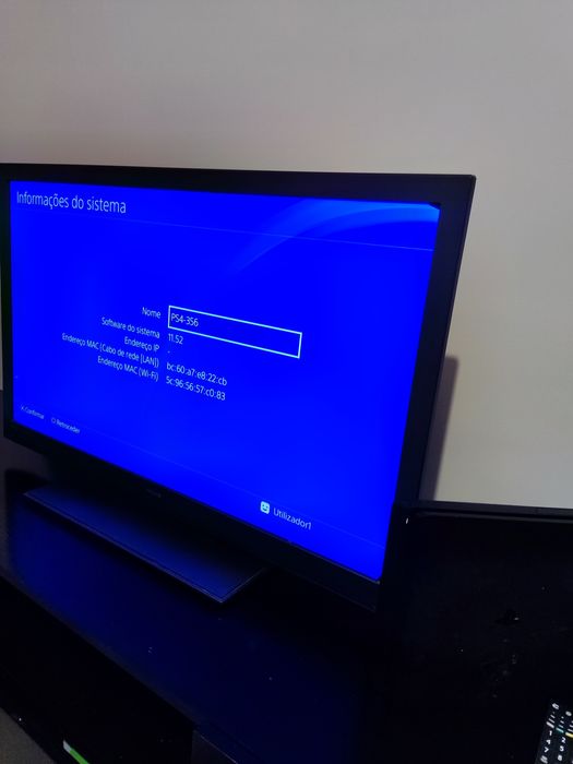 Ps4 slim com comando