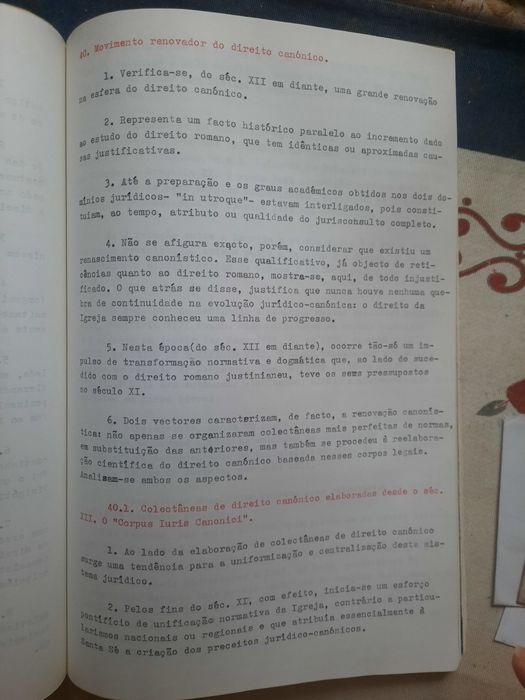 Resumos dactilografados de Direito Romano