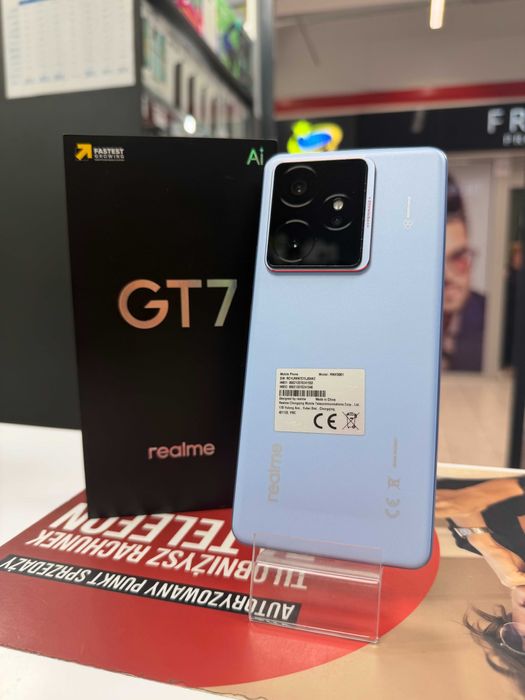 Realme GT 7 12/512GB IceSense Blue | Gwarancja: 10.07.2027r | Sklep |