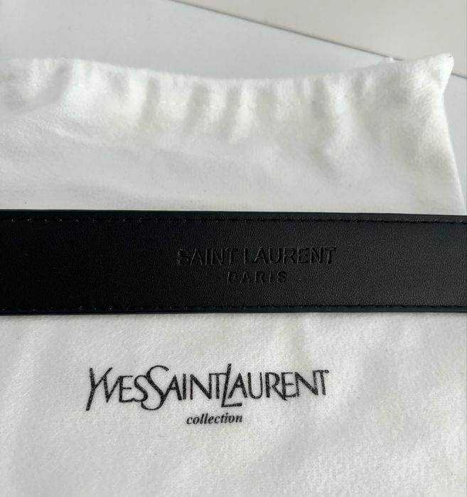 Pasek czarny YSL