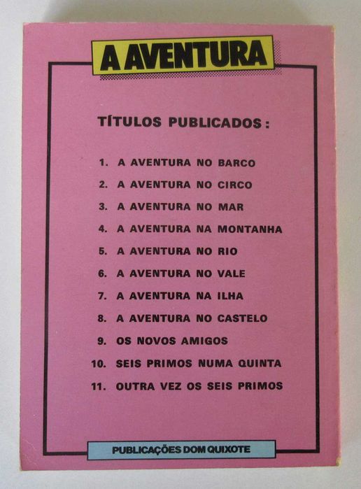 ENID BLYTON - Outra Vez Os Seis Primos (CAPA MOLE)