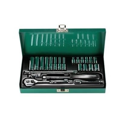Zestaw narzędzi 1/4" calowych 23el