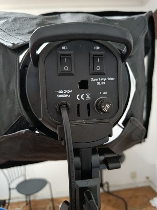 Softbox de fotografia com tripé ajustável – 173 cm