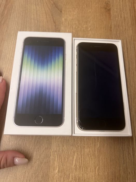 iPhone SE 2022 (3. gen.) 64 GB | Bateria 97% |Komplet Sprawny