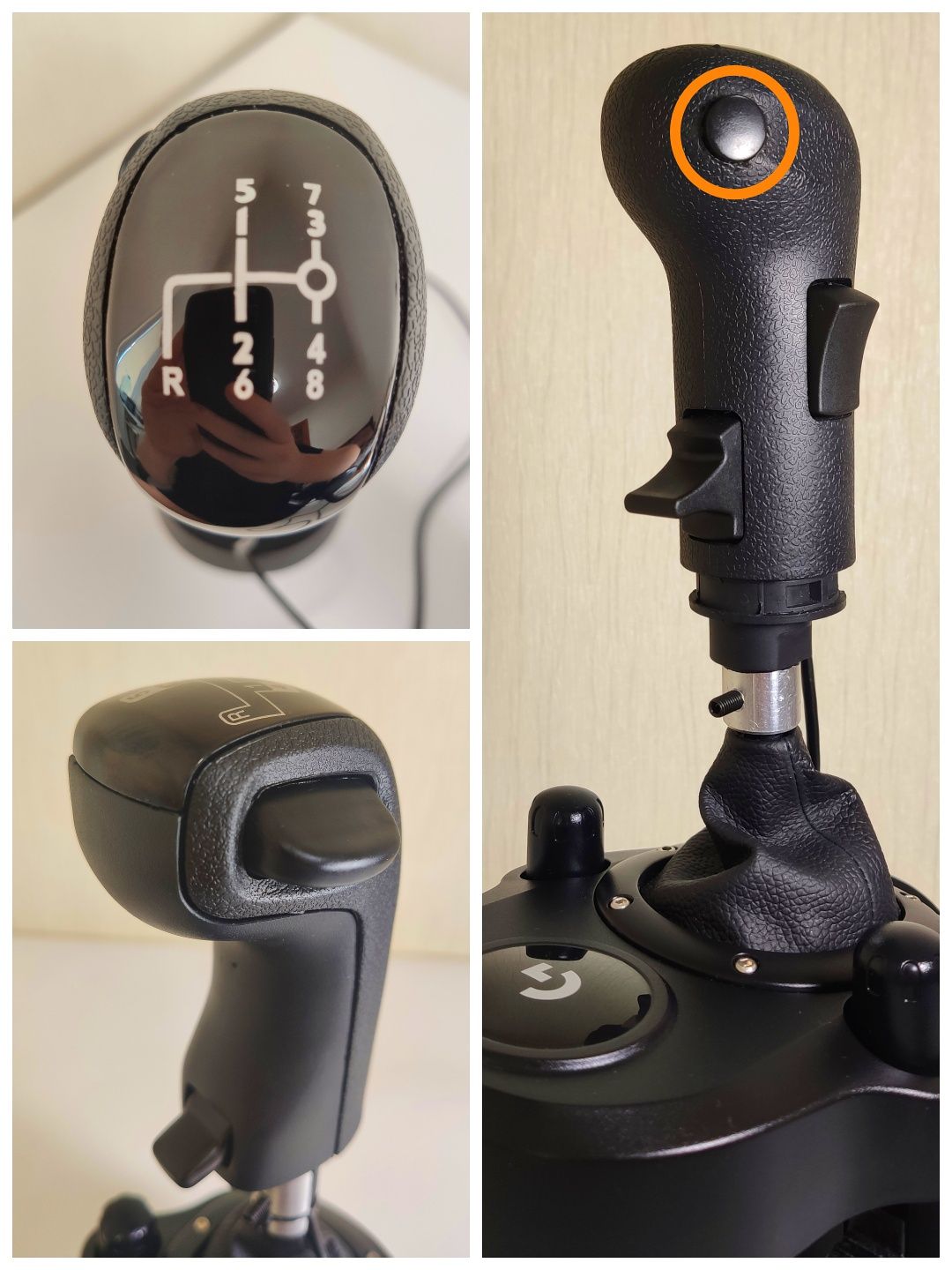 Ручка КПП тягача для H-SHIFTER Logitech G25 G27 G29 Thrustmaster: 2 000 ...