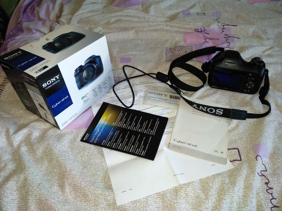Продам фотоаппарат SONY Cyber-shot DSC-H100 по СУПЕР цене! + Бонус!