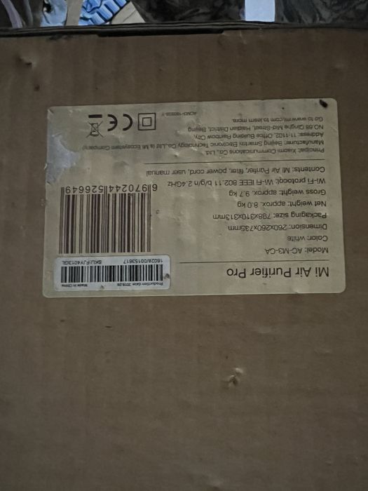 Очищувач повітря Xiaomi mi air purifer pro НОВИЙ!