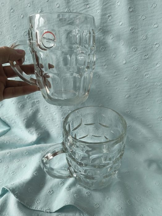 2 nowe kufle do piwa