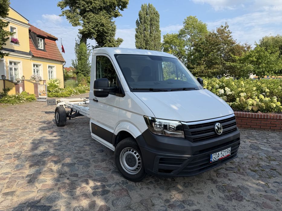 Volkswagen crafter max rozstaw rama polski salon ładny