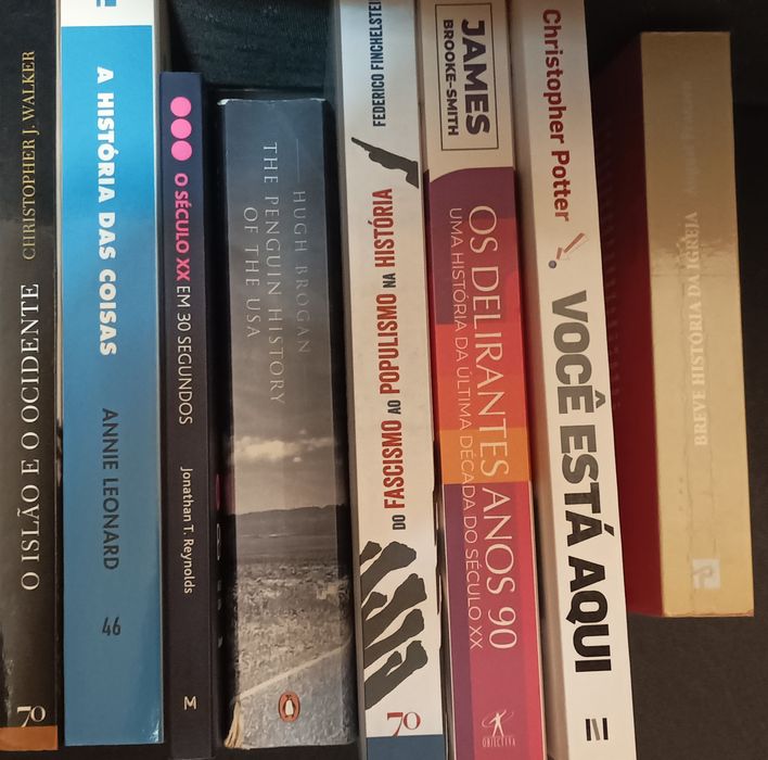 Livros história 10 euros