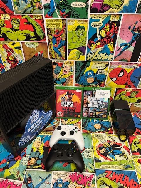 Xbox One + Grax2 GTA5 RDR2+2XPad  Gwarancja 12m Szczecin Ufogames