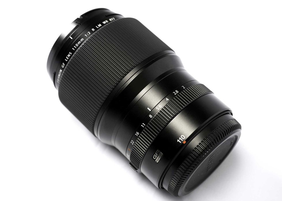 Fujinon GF 110mm f/2 R LM WR - Legenda portretu GFX. Stan idealny.