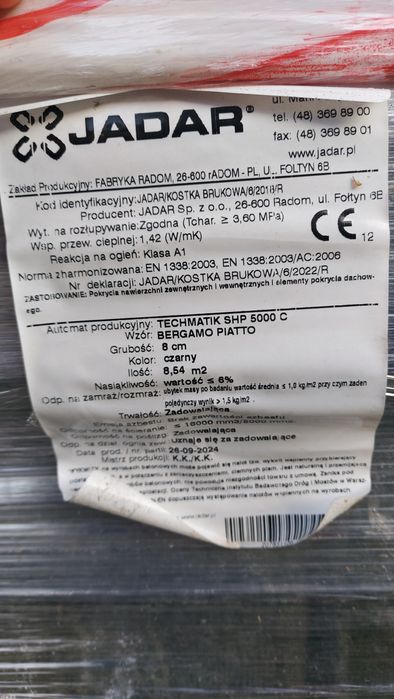 JADAR Bergamo Piatto 8cm