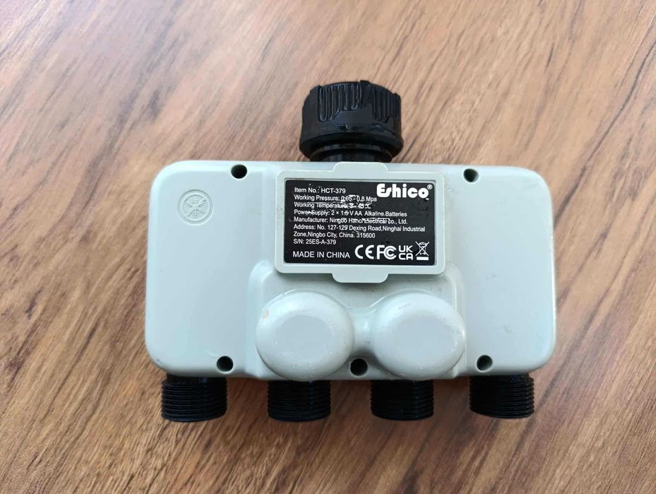 komputer sterownik nawodnienia ogrodu 4 strefy na baterie