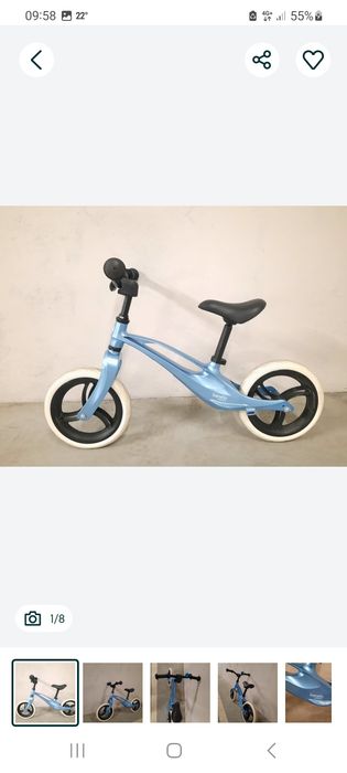 Rowerek biegowy Lionelo Bart Bubblegum