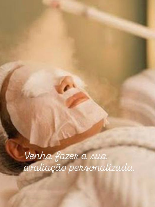 Massagem e limpeza facial