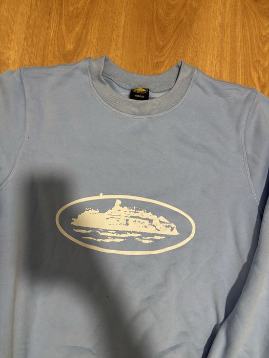 Sweat Corteiz Azul e branca